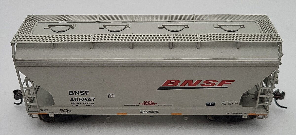 InterMountain 46537-03 HO Scale Burlington Northern Santa Hopper Car #405947 LN/Box