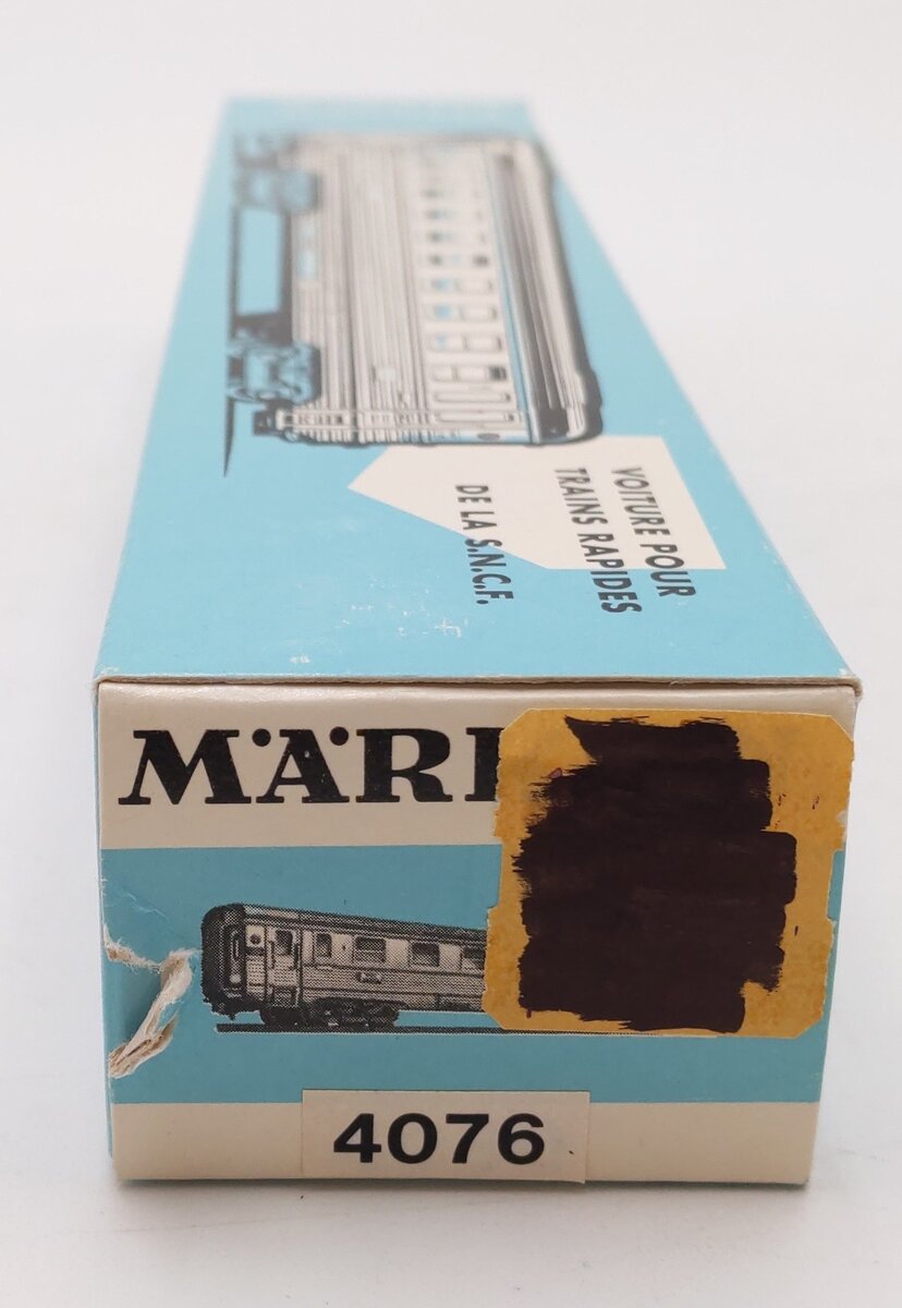 Marklin 4076 HO Scale Express Coach Car VG/Box