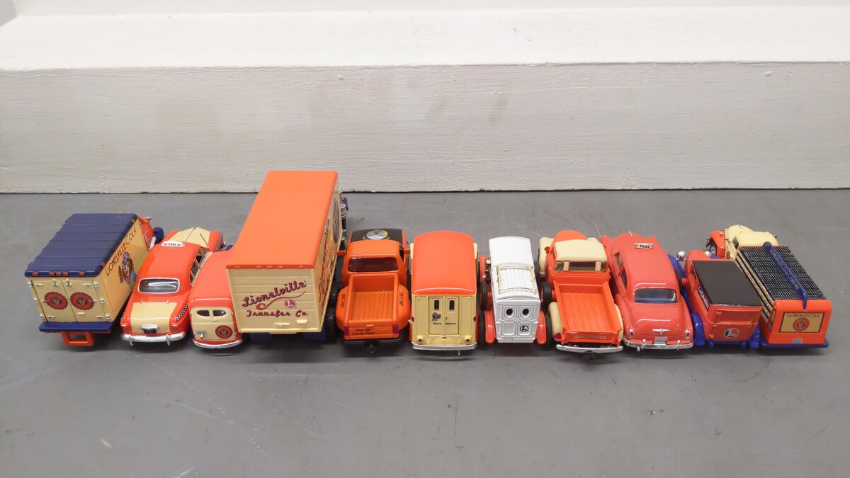 Lionel Assorted Diecast Vehicles [11] VG