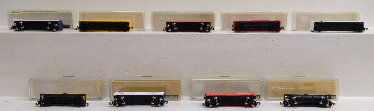 Model Power N Scale Assorted Freight Cars [9] LN/Box