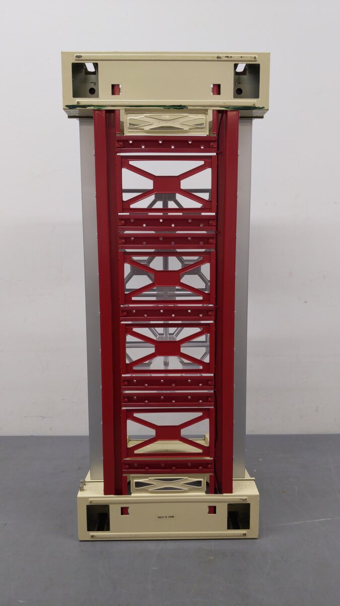 Lionel 6-32904 O Gauge Grey & Red Tinplate Hellgate Bridge #305 VG