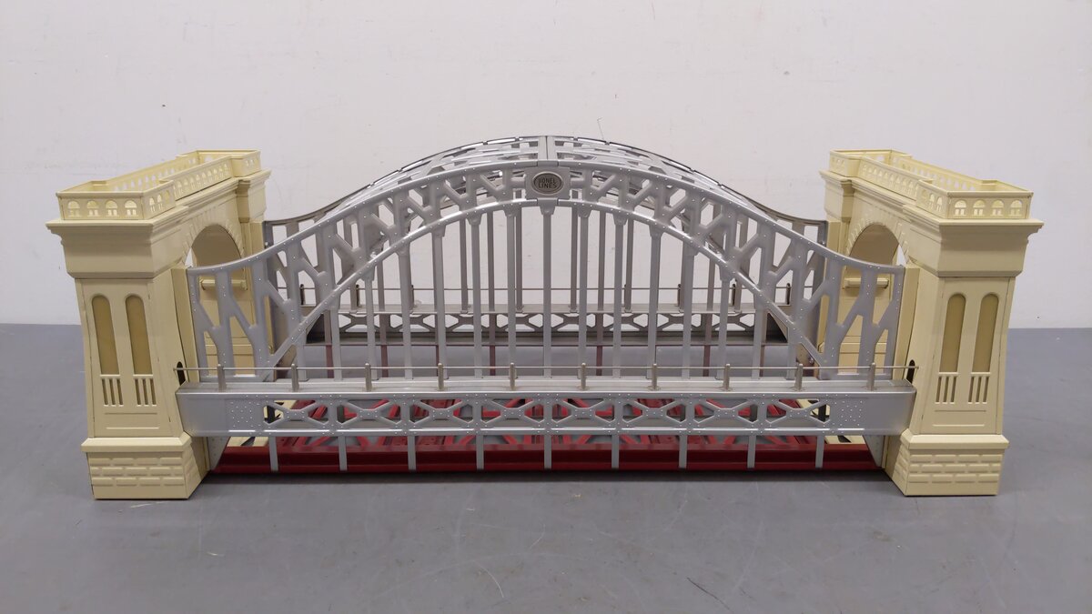 Lionel 6-32904 O Gauge Grey & Red Tinplate Hellgate Bridge #305 VG