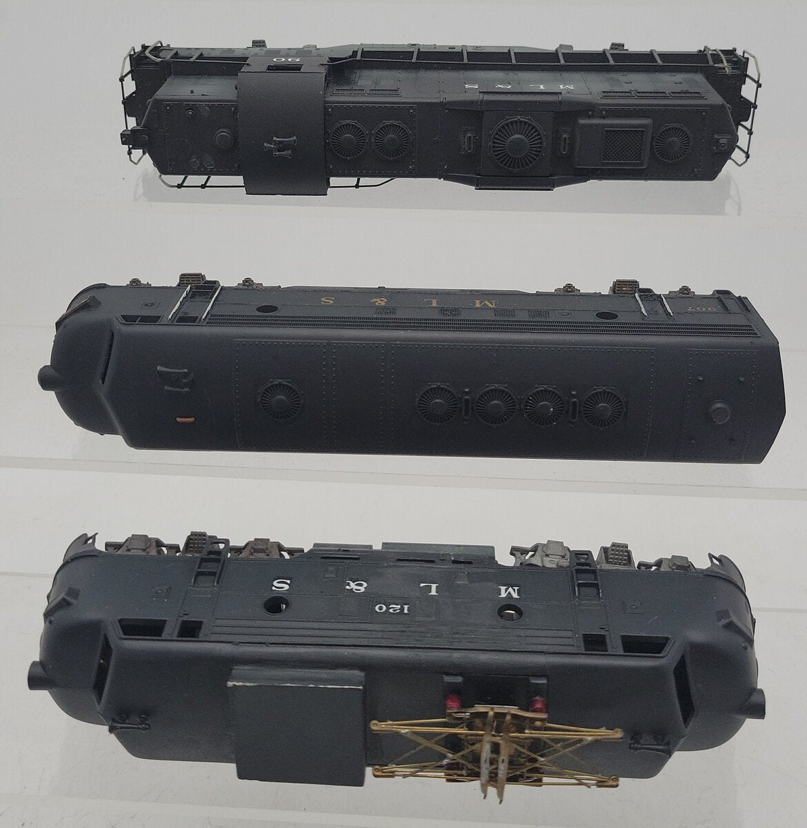 Atlas & Other HO Assorted ML&S Diesel & Electric Locomotives #90,120,907 [3] EX