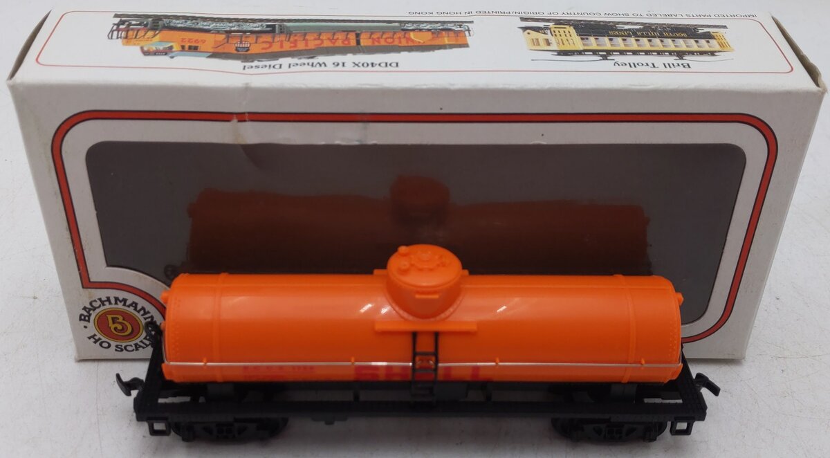 Bachmann 17834 HO Shell Oil Company 40' Single-Dome Tank Car EX/Box