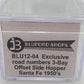 Bluford Shops BLU12-04 N Scale Santa Fe 3-Bay Offset Side Hopper Car #78803 EX/Box