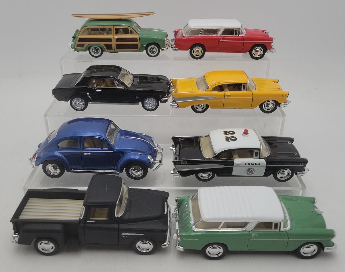 Kinsmart Assorted Diecast Vehicles [8] EX
