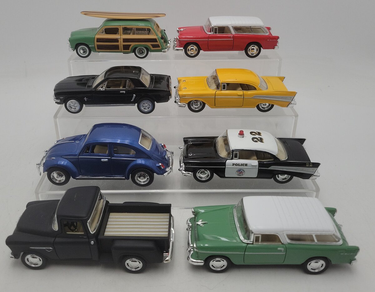 Kinsmart Assorted Diecast Vehicles [8] EX