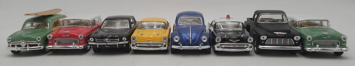 Kinsmart Assorted Diecast Vehicles [8] EX