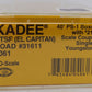 Kadee 4061 HO Scale ATSF El Capitan 40' PS-1 Boxcar #31611 EX/Box
