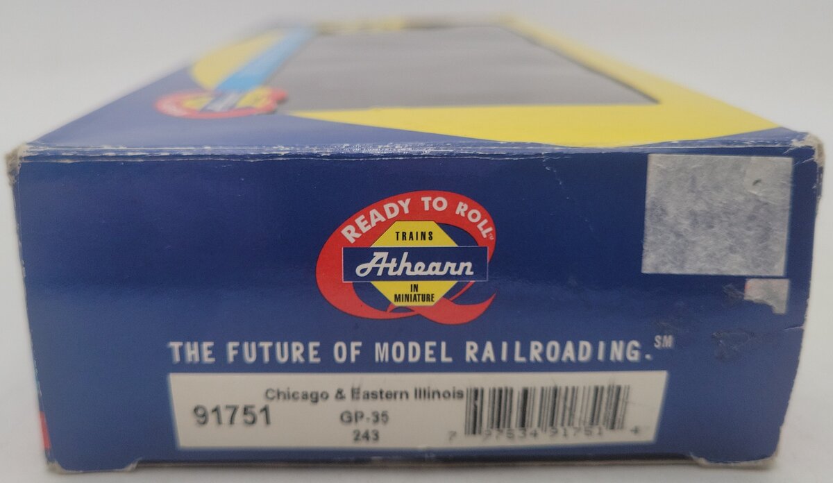 Athearn 91751 HO Chicago & Eastern Illinois GP35 Diesel Locomotive #243 EX/Box
