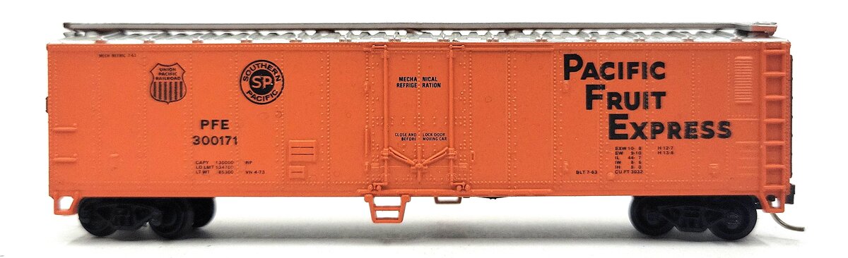 Atlas 3661 N Scale 50' Pacific Fruit Express Mechanical Reefer #300171 LN/Box