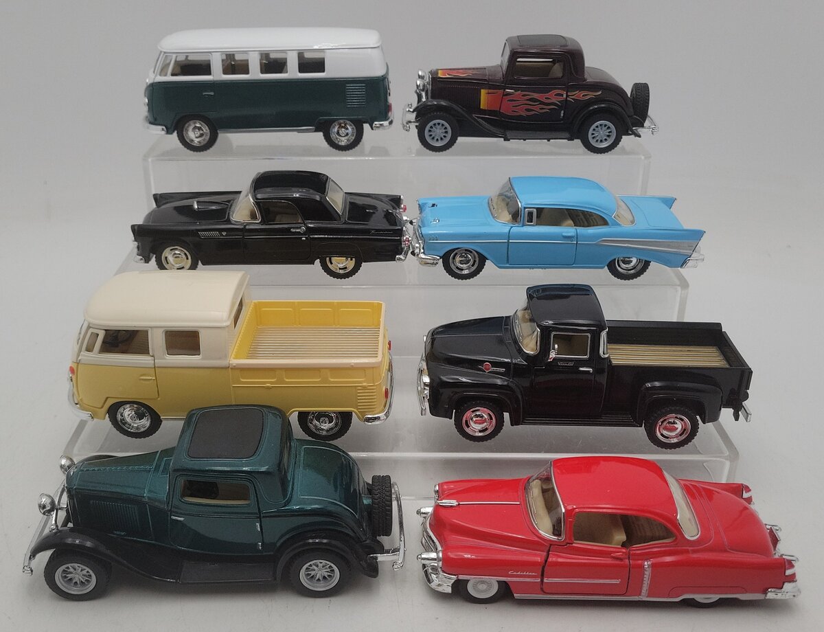 Kinsmart Assorted Diecast Vehicles [8] EX