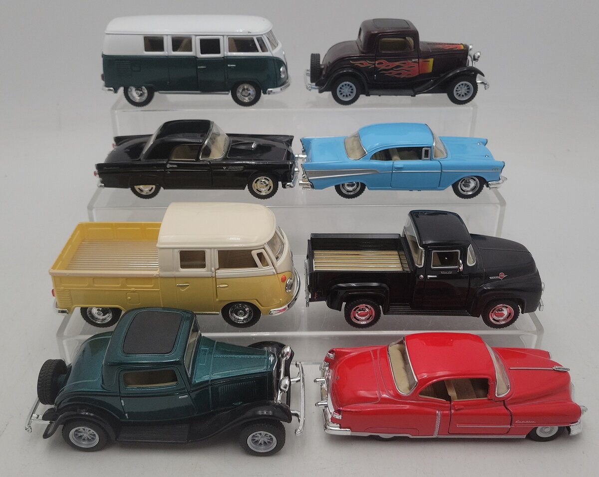 Kinsmart Assorted Diecast Vehicles [8] EX