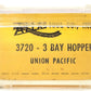 Atlas 3720 N Scale Union Pacific 3-Bay Covered Hopper #19711 LN/Box