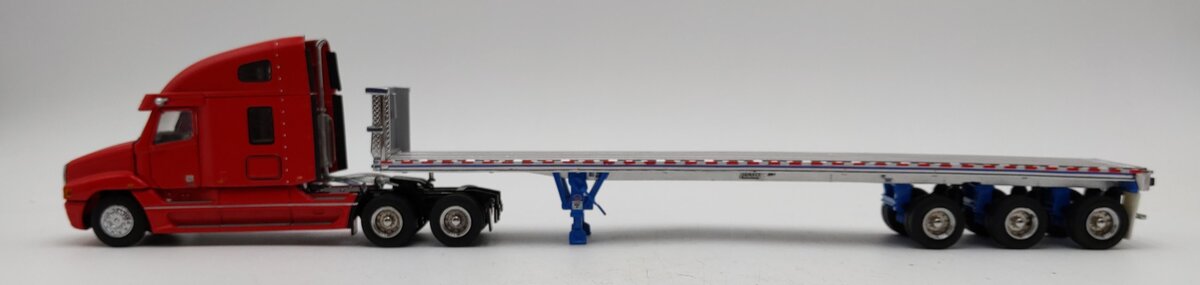 Sword Models 1:50 Scale Freightliner Century w/East Flatbed Trailer EX