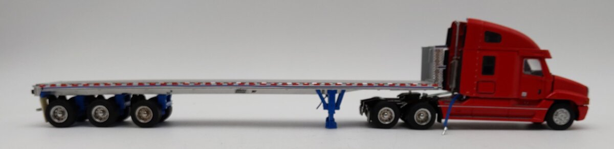 Sword Models 1:50 Scale Freightliner Century w/East Flatbed Trailer EX