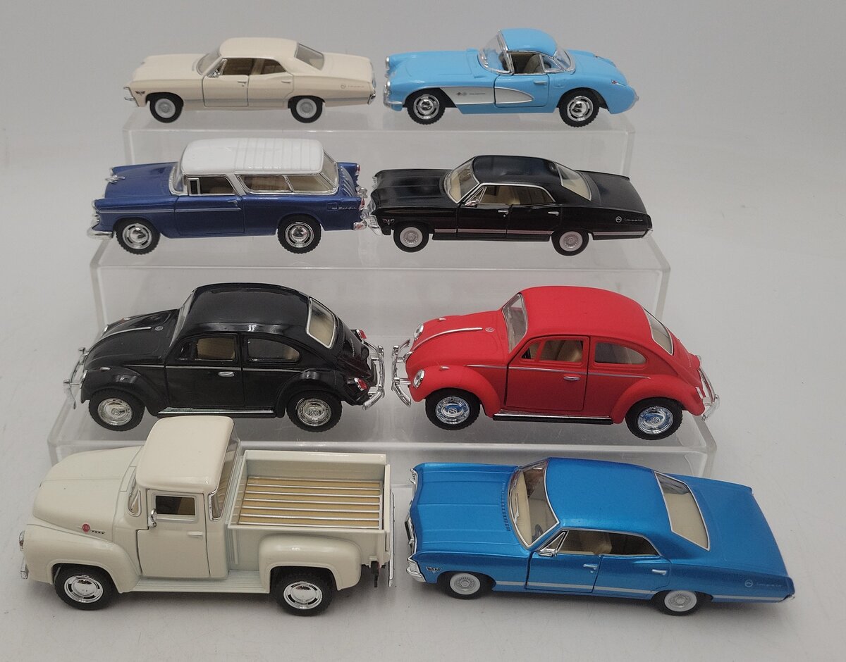 Kinsmart Assorted Diecast Vehicles [8] EX