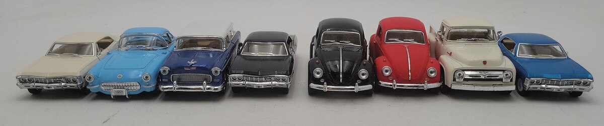 Kinsmart Assorted Diecast Vehicles [8] EX