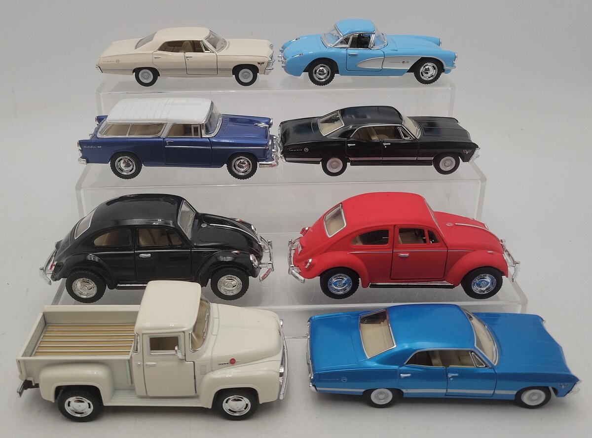 Kinsmart Assorted Diecast Vehicles [8] EX
