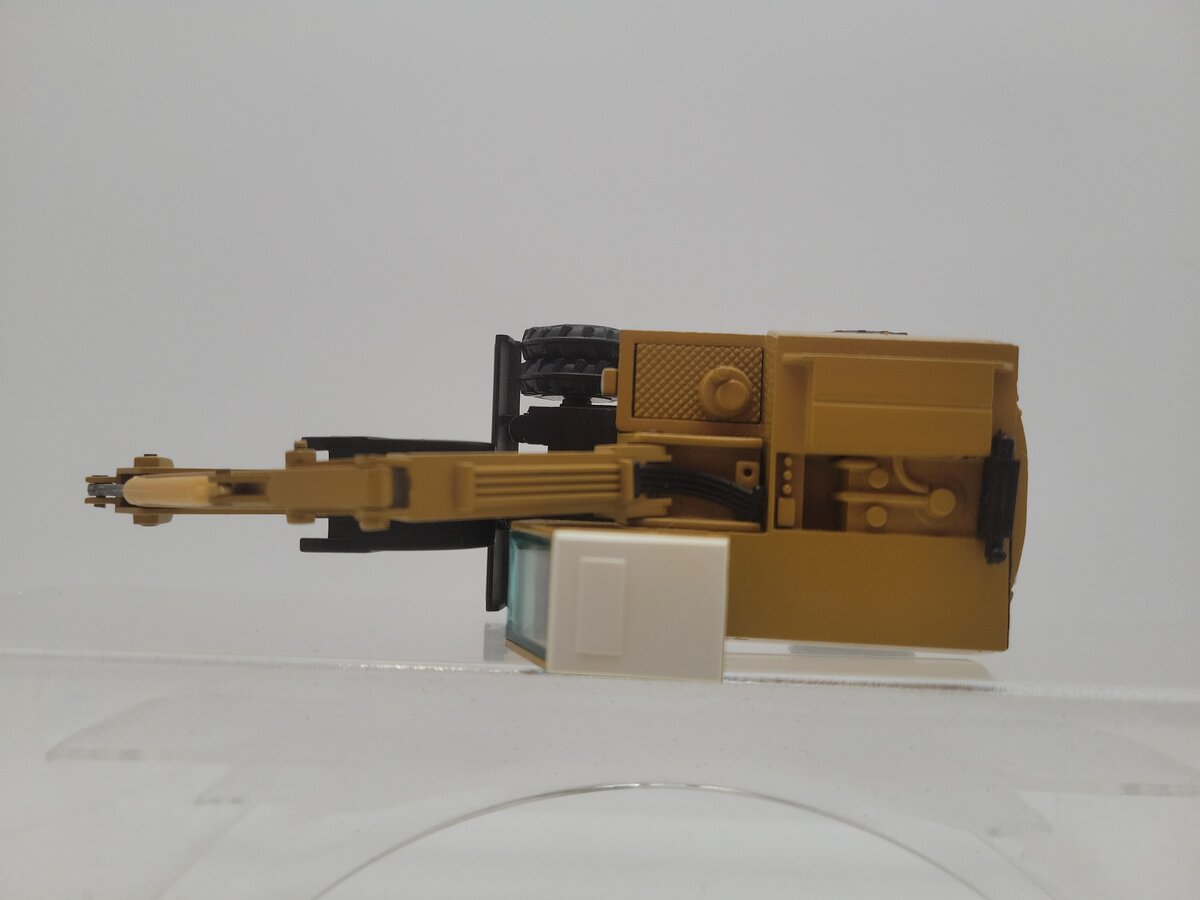 Conrad 2812 1:50 Scale Yellow/Black Zeppelin 214 Wheeled Excavator Diecast EX/Box