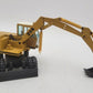 Conrad 2812 1:50 Scale Yellow/Black Zeppelin 214 Wheeled Excavator Diecast EX/Box