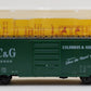 Kadee 5258 HO Columbus & Greenville 40' PS-1 Boxcar #3433 EX/Box