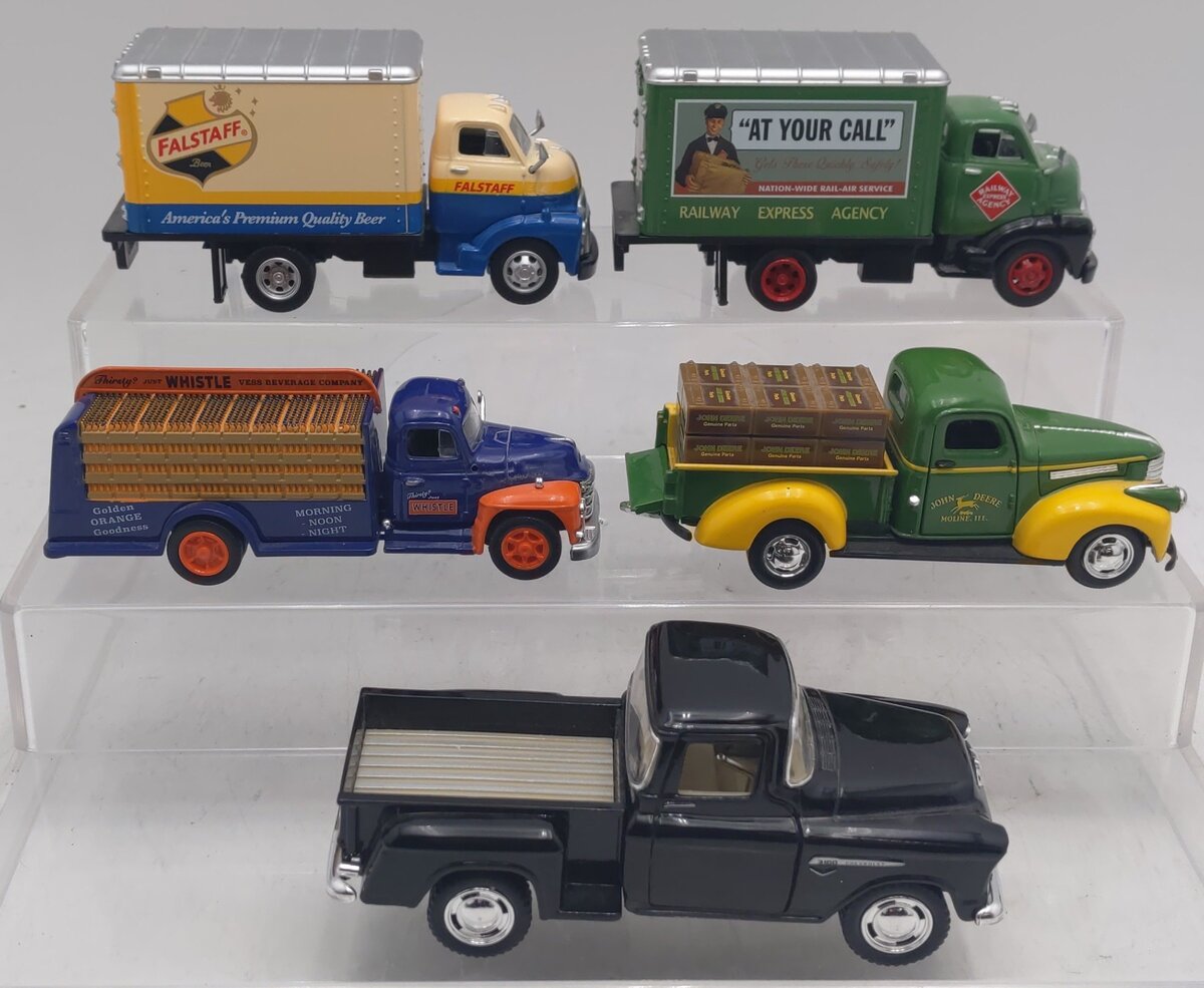 Gearbox, GMC, Kinsmart, and Other Assorted Diecast Vehicles [5] EX