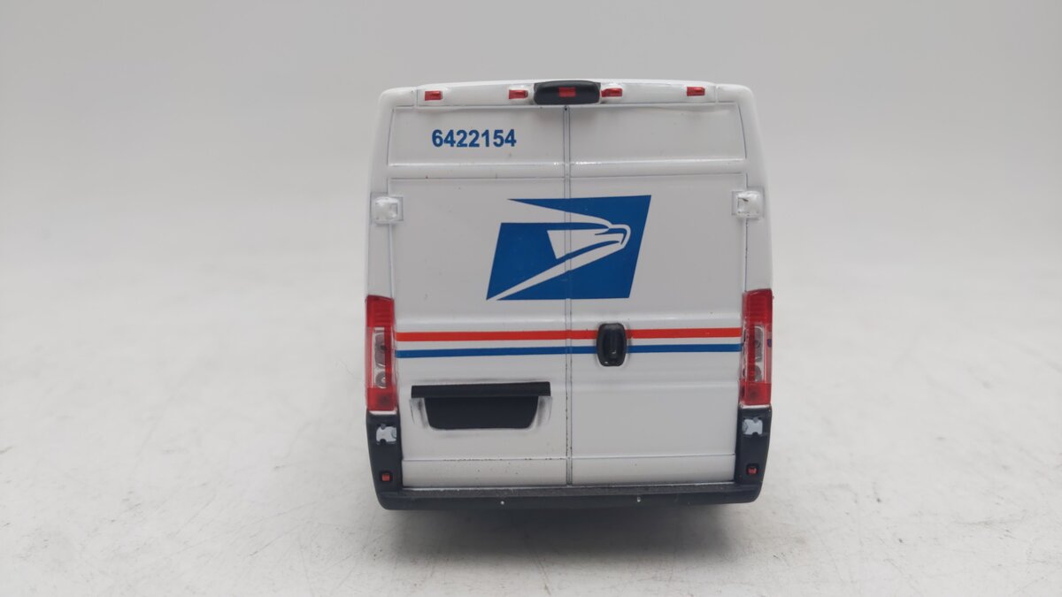 Greenlight Collectibles 86154 1:43 USPS - 2018 RAM ProMaster 2500 Cargo Van EX