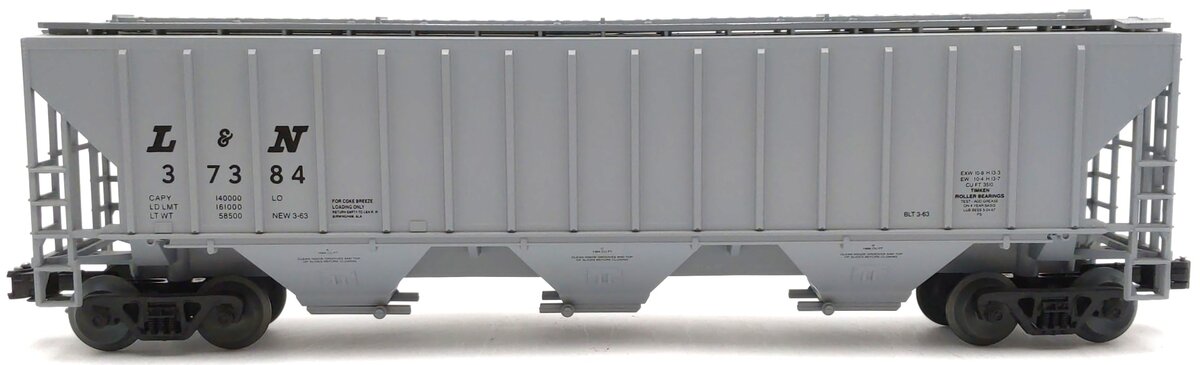 Weaver O Scale Louisville & Nashville PS-2 Covered Hopper #37384 VG