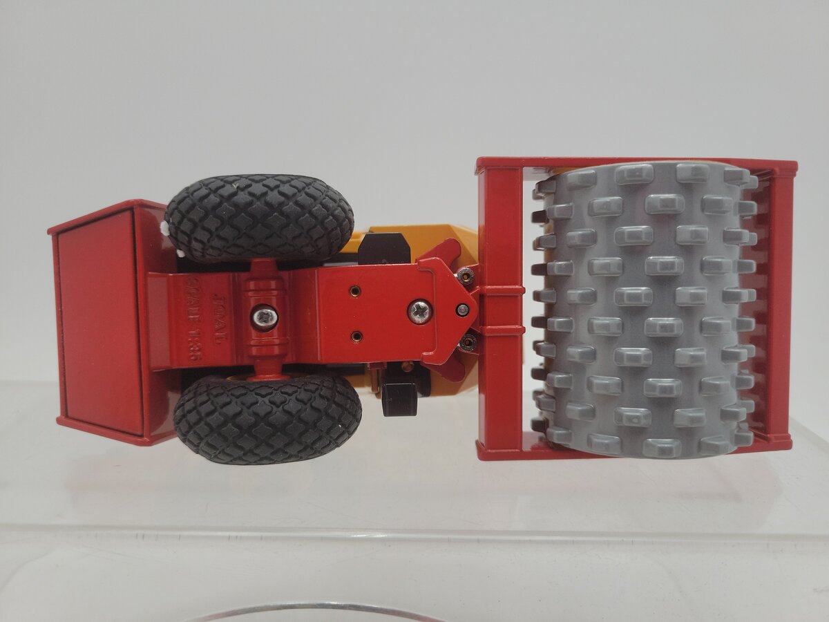Joal 207 1:35 Scale Dynapac CA512 Roller Padfoot Drum Diecast Metal EX/Box