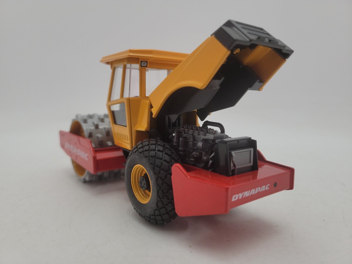 Joal 207 1:35 Scale Dynapac CA512 Roller Padfoot Drum Diecast Metal EX/Box