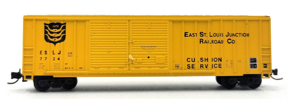 Roundhouse 8342 N Scale East St. Louis Junction Boxcar #7724 LN