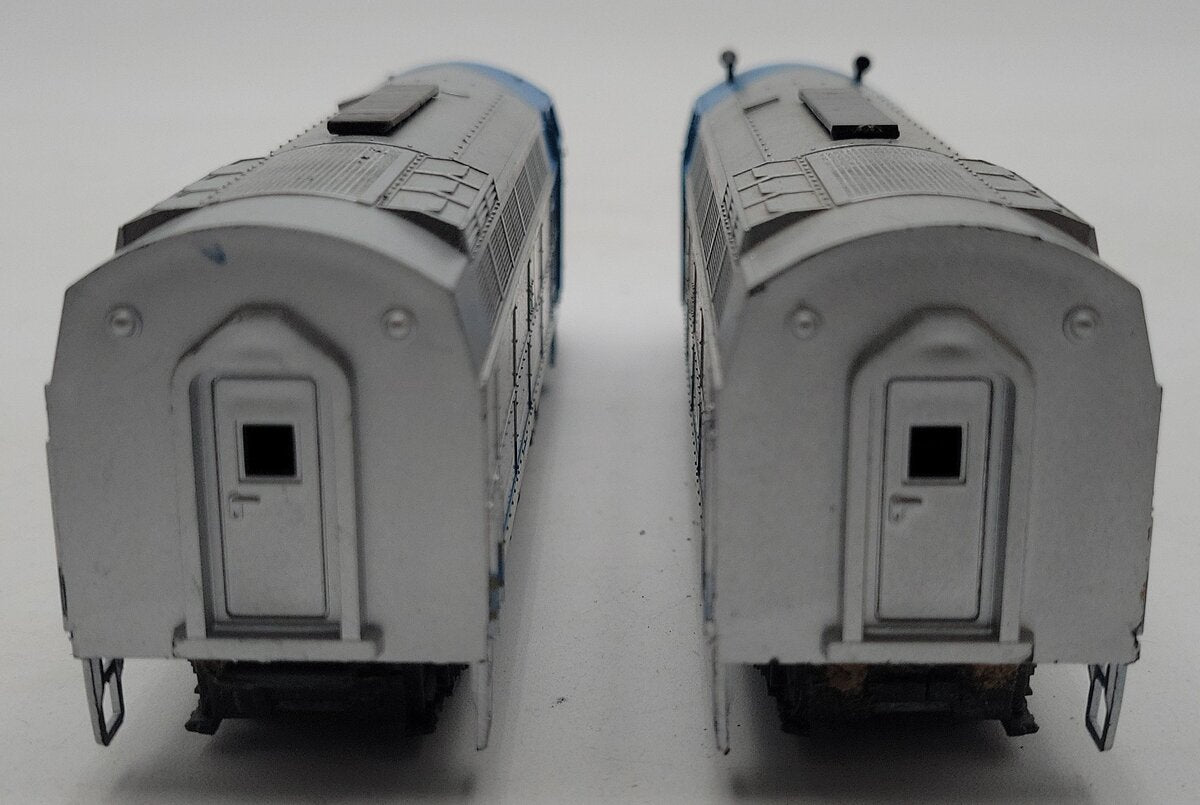 Model Power 725 HO Delaware & Hudson Powered Sharknose Diesel Locomotives (2) VG