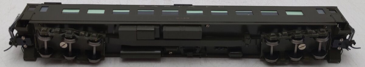 HI Country 3000 Brass HO Scale Custom Painted Santa Fe Coach #3348/Box