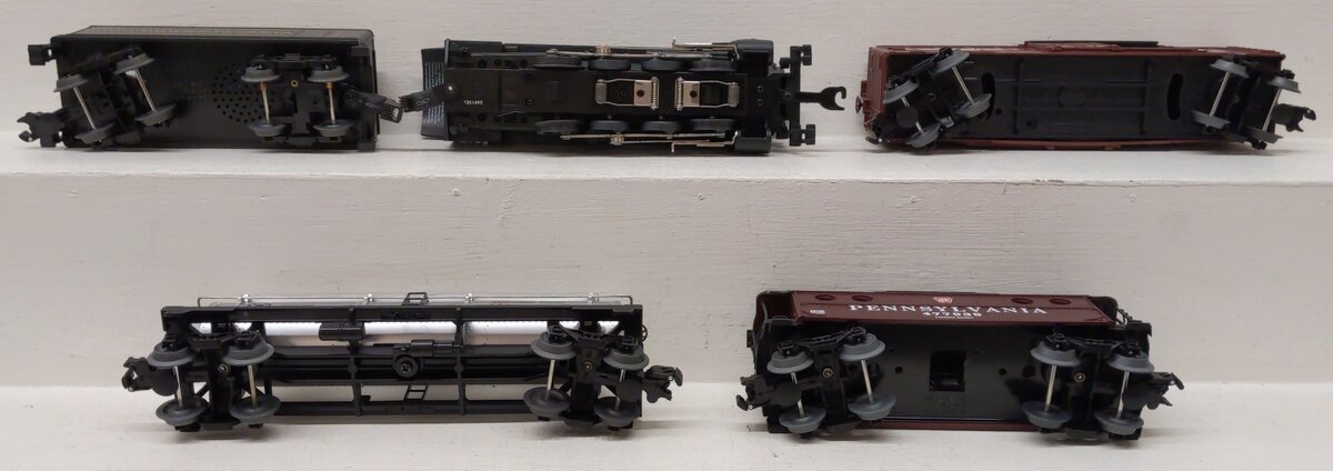 Lionel 6-30233 O Gauge Pennsylvania Flyer LionChief Steam Freight Train Set
