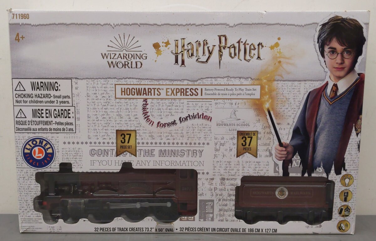 Lionel 711960 Hogwarts Ready-to-Play Battery-Powered Remote-Control Set NIB