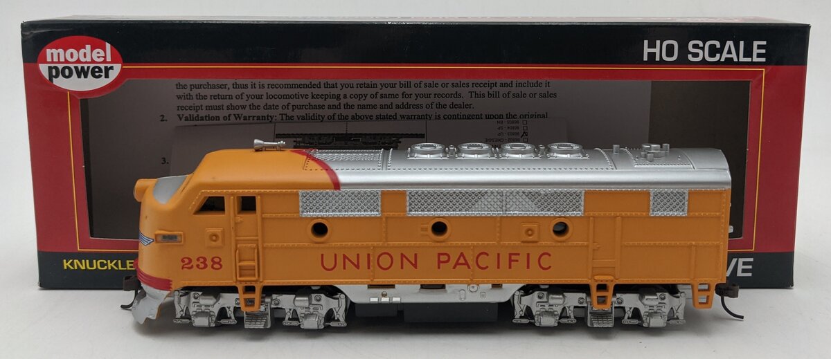 Model Power 96803 HO Scale Union Pacific F2A Diesel Locomotive #238 LN/Box