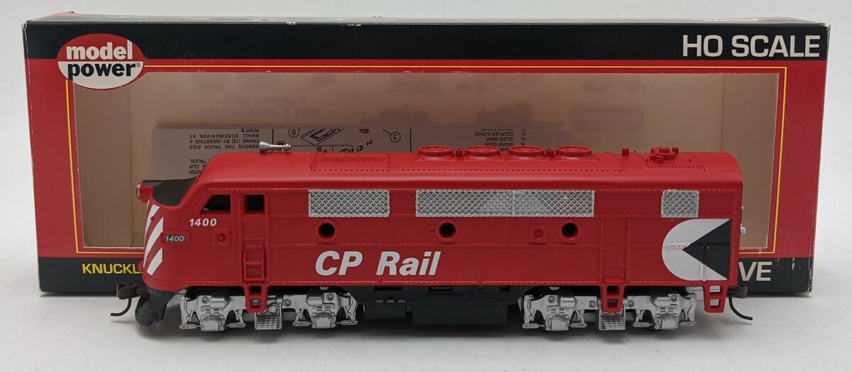 Model Power 96810 HO Scale Canadian Pacific Rail F2A Diesel Locomotive #1400 LN/Box