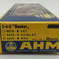 AHM 5272 HO Scale Western & Atlantic 2-4-0 Bowker Steam Locomotive w/ Tender LN/Box