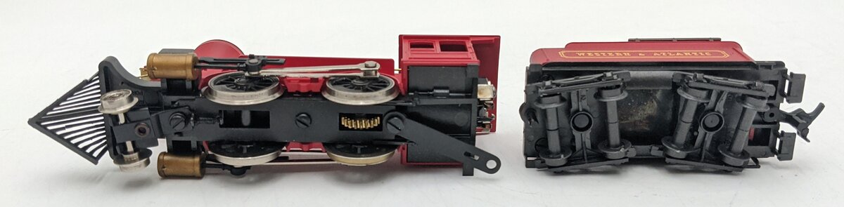 AHM 5272 HO Scale Western & Atlantic 2-4-0 Bowker Steam Locomotive w/ Tender LN/Box