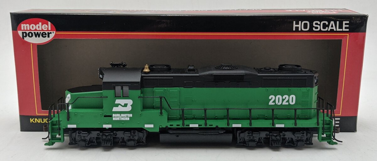 Model Power 96853 HO Scale Burlington Northern GP20 Diesel Locomotive #2020 LN/Box