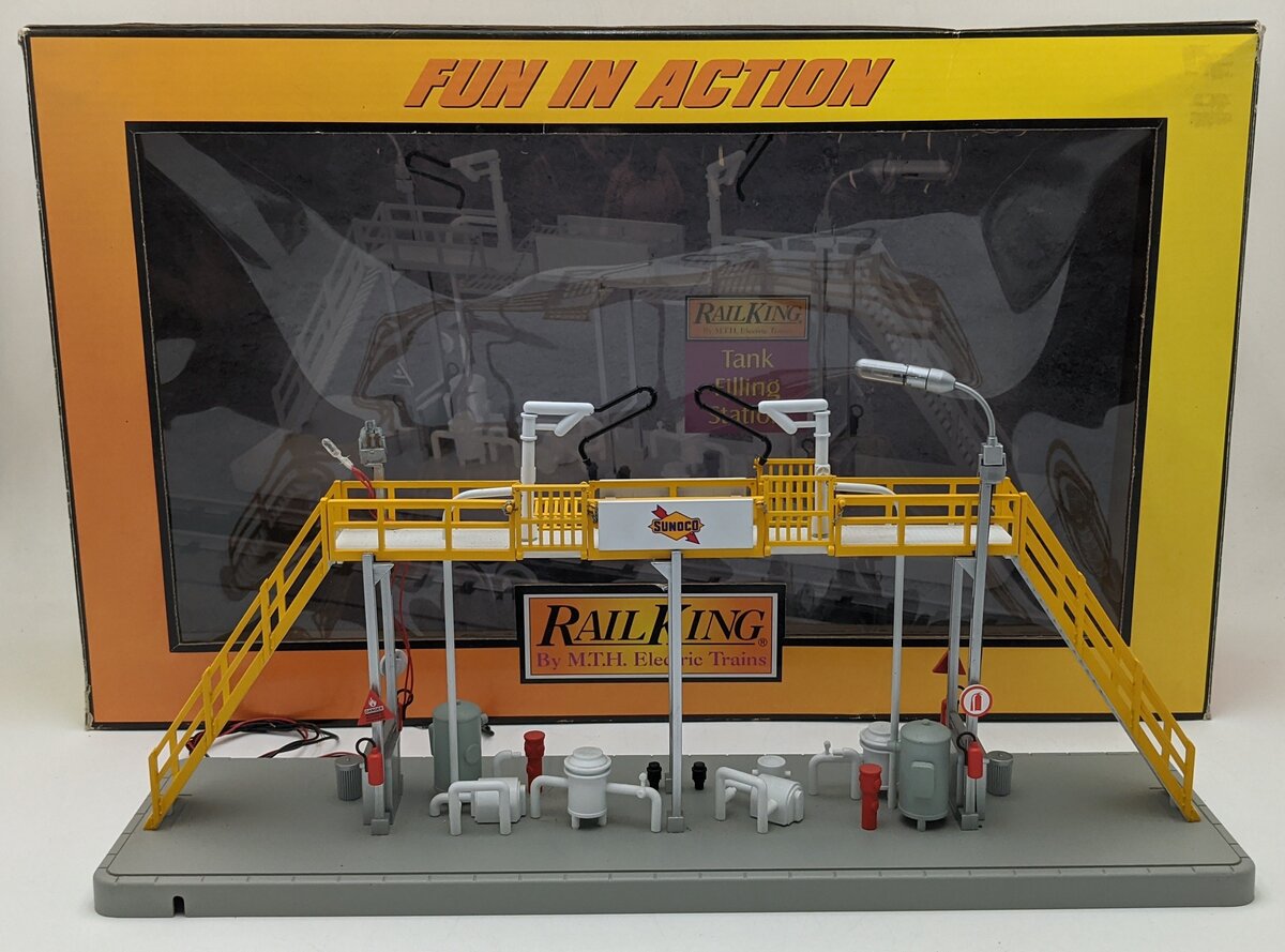 MTH 30-90420 O Sunoco Tank Filling Station VG/Box