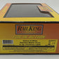 MTH 30-90579 O RailKing Stainless Mobile Home w/ LED Xmas Lights Salmon & White LN/Box