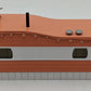 MTH 30-90579 O RailKing Stainless Mobile Home w/ LED Xmas Lights Salmon & White LN/Box