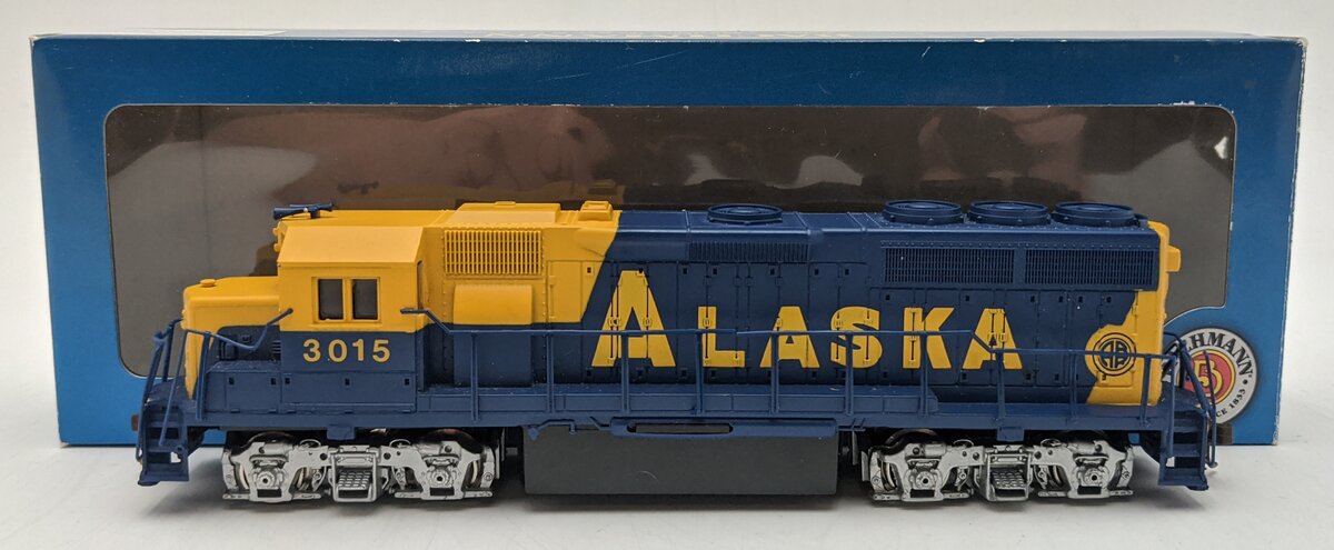Bachmann 63548 HO Scale Alaska GP40 Diesel Locomotive #3012 VG/Box
