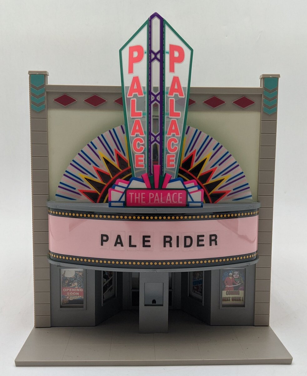 Walthers 933-2713 O/O27 Built-Ups Palace Theater W/Lighted Marquee VG/Box