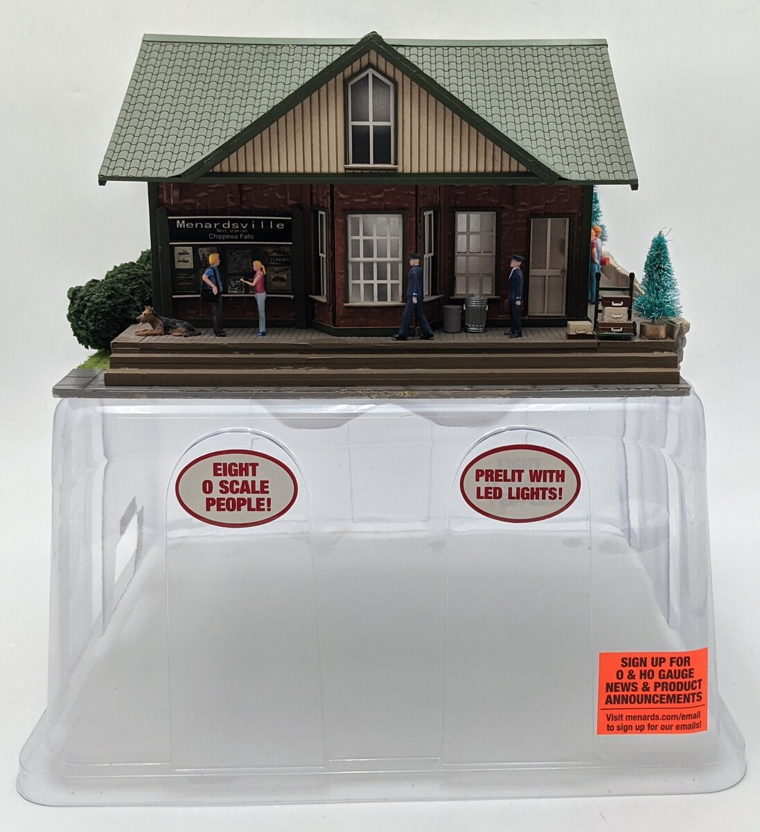 Menards 279-4436 O Scale Menardsville Station EX/Box
