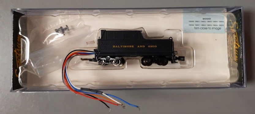 Bachmann 89552 N Scale Baltimore & Ohio USRA Short Tender EX/Box