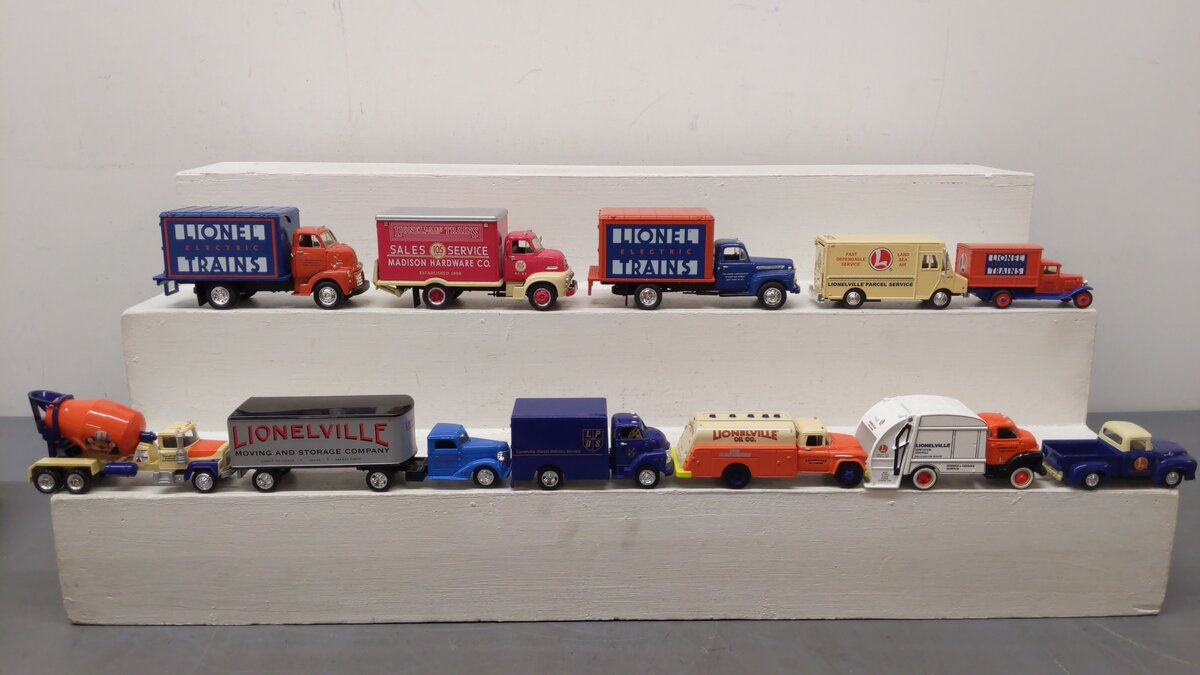 Scale Replicas, & Lionel Assorted Diecast Vehicles [11] EX