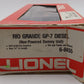 Lionel 6-8455 O Gauge Rio Grande GP-7 Dummy Diesel Locomotive #8455 VG/Box